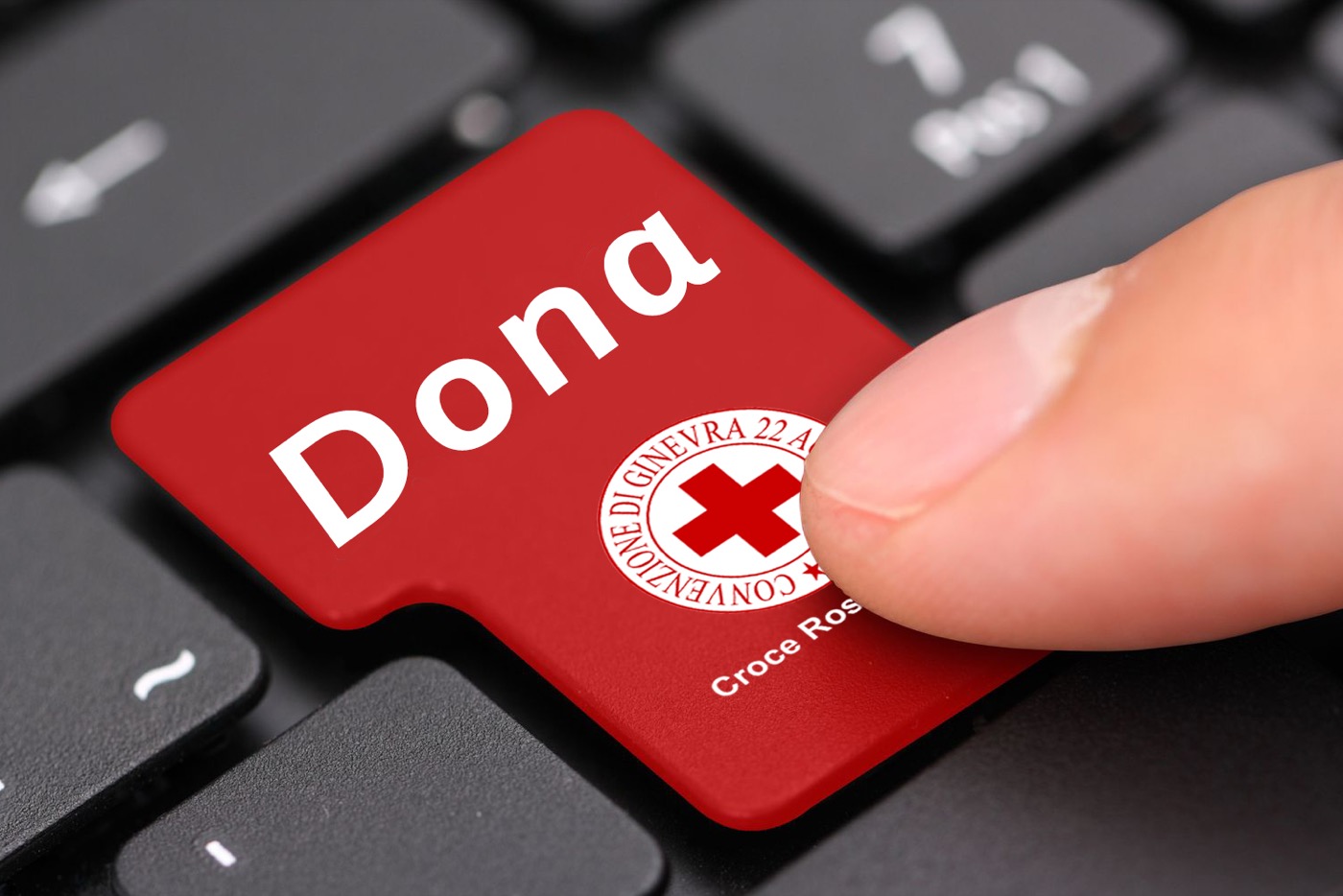 Dona alla Croce Rossa